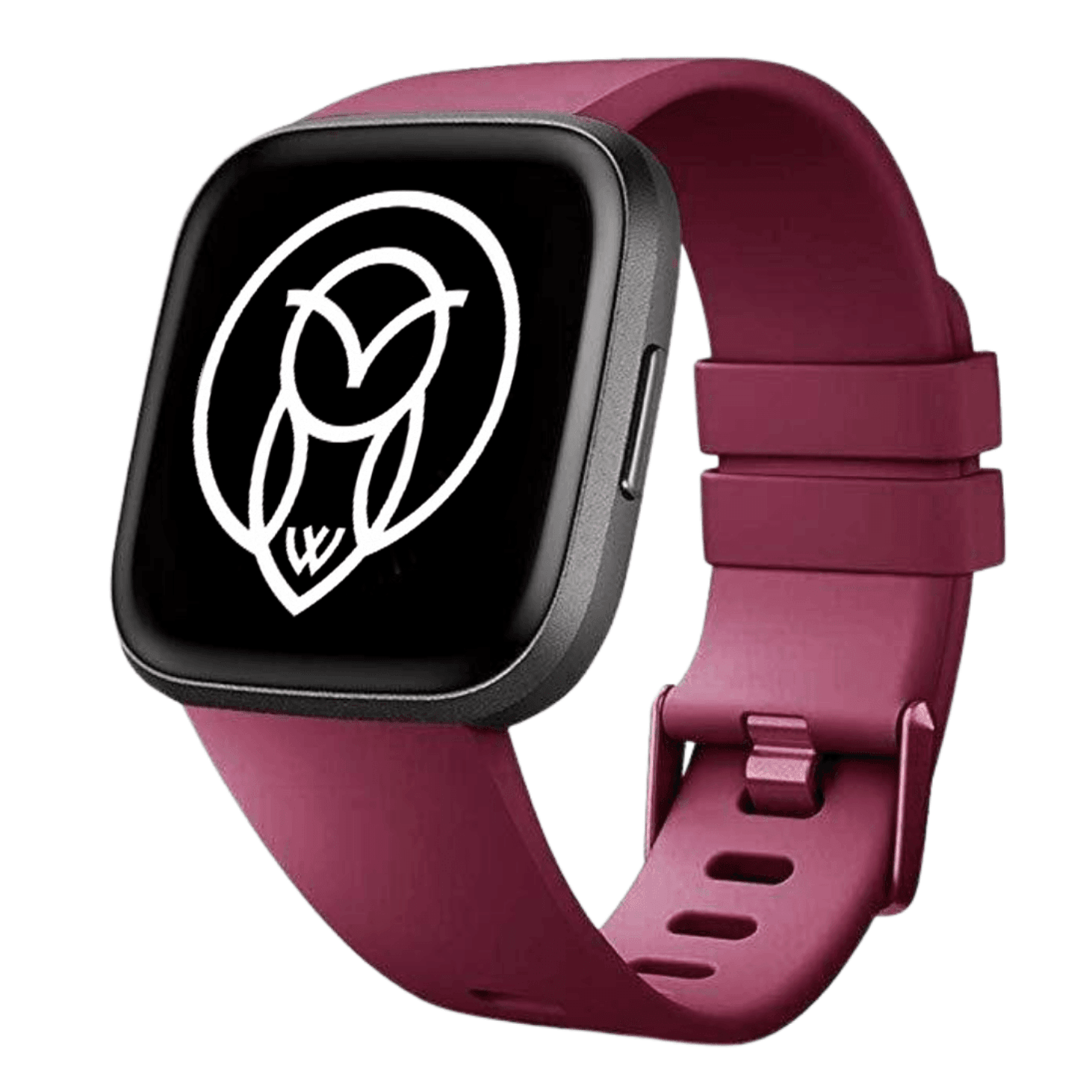 Fitbit Versa Lite Bands - Stylish Solos Silicone Band | Solos wine red ...