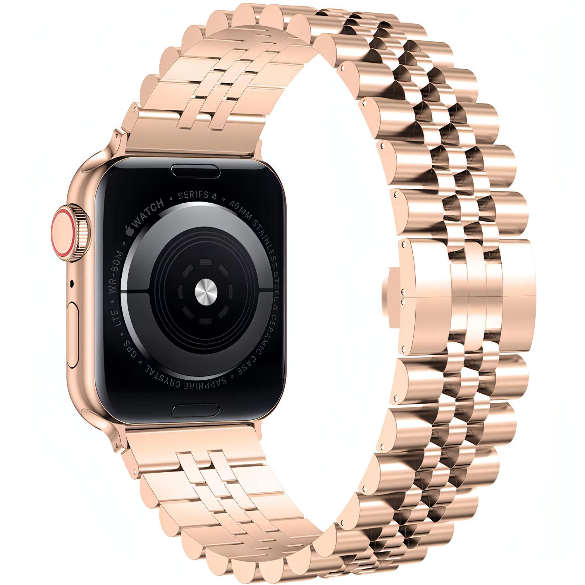 Metal Apple Watch Band - Luxurious Nete Stainless Band | WizeBand