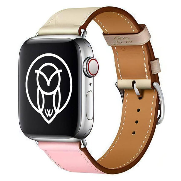 LV Monogram Vegan Leather Apple Watch Bands