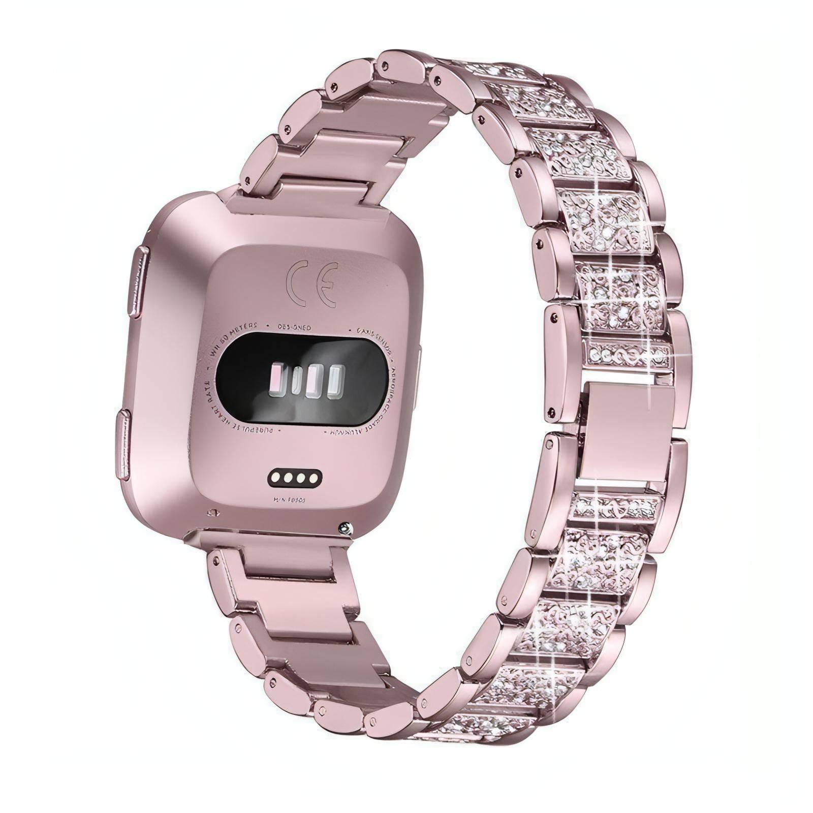 Fitbit Bracelet Elegant Rhoe Metal Band for Versa Series WizeBand